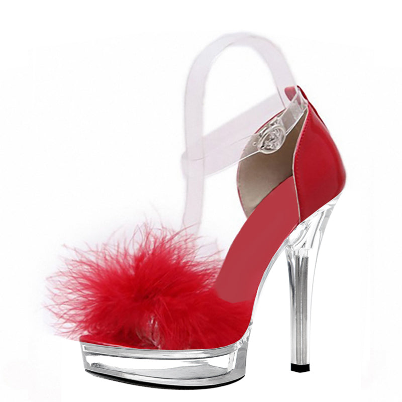 Scarlet Whisper - Platform Heels